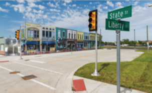 traffic light at intersection