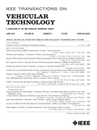 IEEE Transactions on Vehicular Technology: Volume 65, Number 6