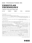 IEEE Transactions on Vehicular Technology: Volume 65, Number 7